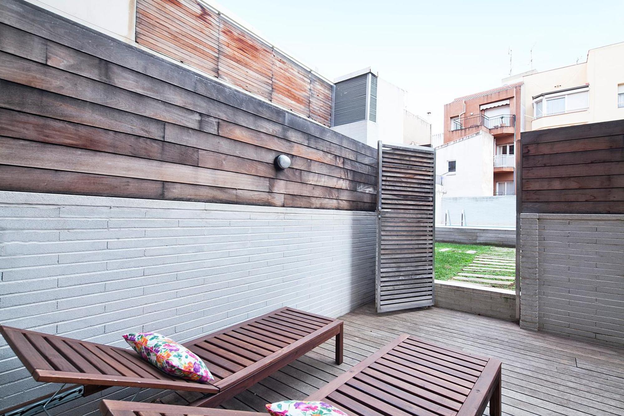 ברצלונה My Space Emirates - Splendid Apartment With Terrace And Pool Near Park Gueell מראה חיצוני תמונה