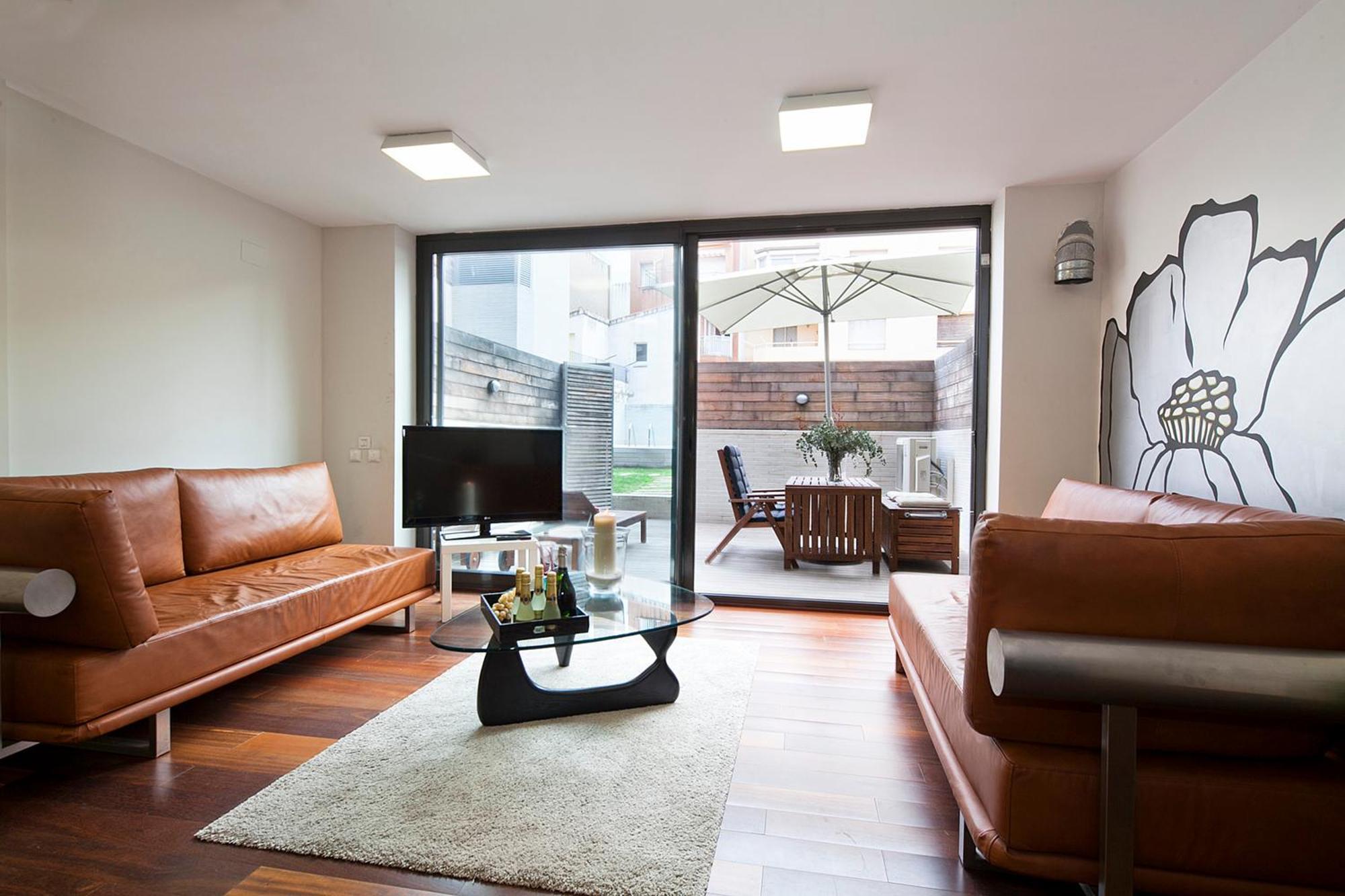 ברצלונה My Space Emirates - Splendid Apartment With Terrace And Pool Near Park Gueell מראה חיצוני תמונה
