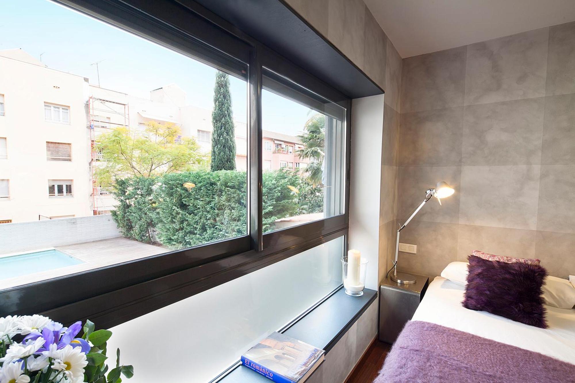 ברצלונה My Space Emirates - Splendid Apartment With Terrace And Pool Near Park Gueell מראה חיצוני תמונה